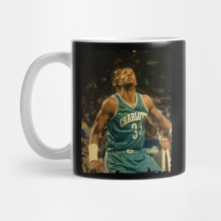 Alonzo Mourning - Vintage Design Of Basketball Mug